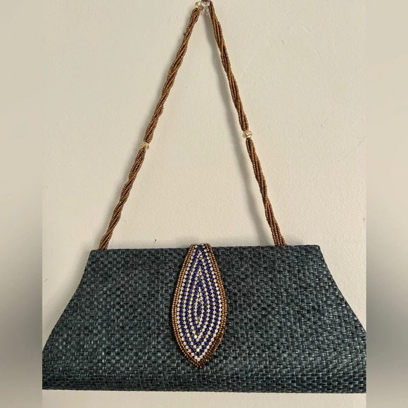 Vintage Evening Clutch - Picture 1 of 9